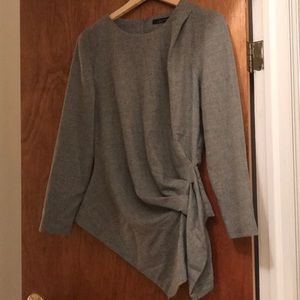 Zara zipper back shirt